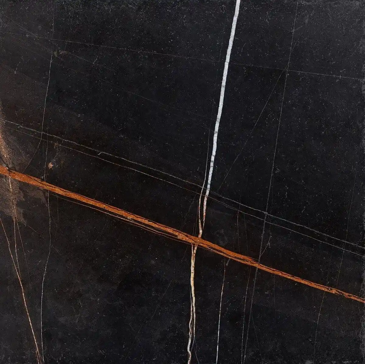 Black marble brown