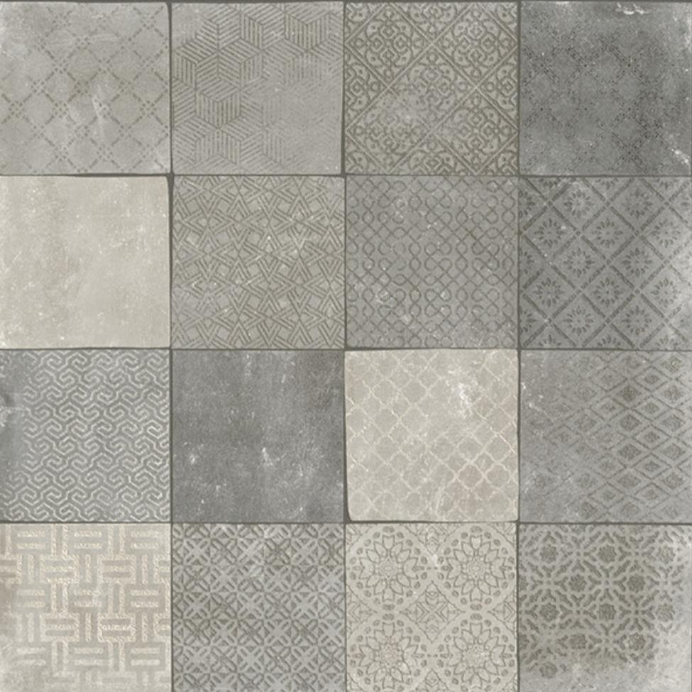 Betonlook Patroon Gris